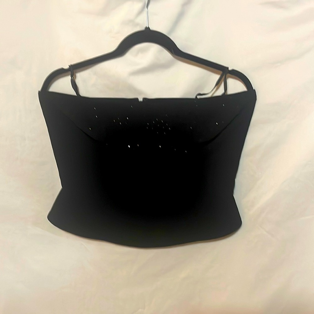 Jones New York formal sleeveless crop
